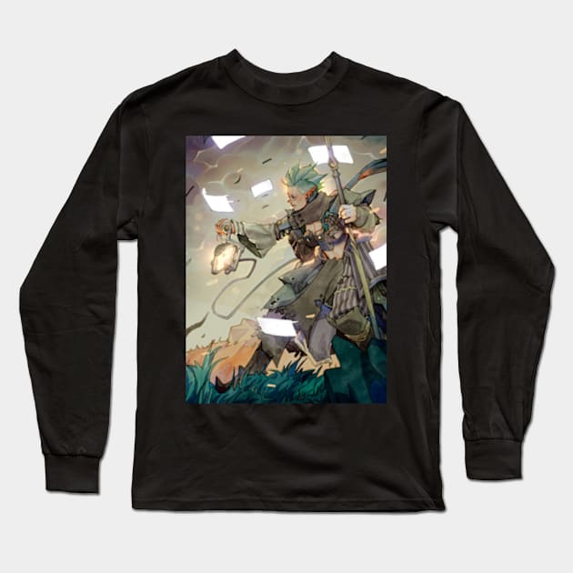 The Hermit Long Sleeve T-Shirt by SimzArt